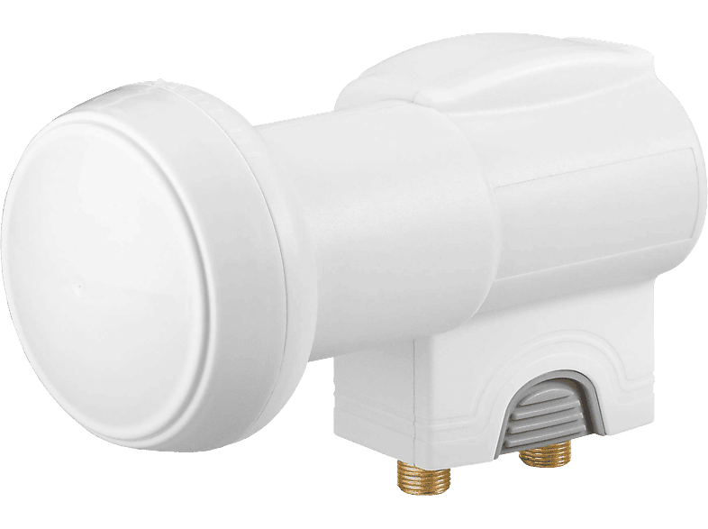 GOOBAY Universal - Twin LNB (Weiss/Grau)