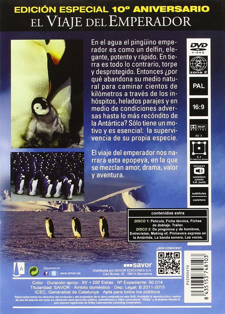 Viaje Emperador 10 Aniv - DVD