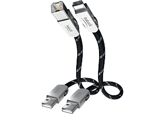 INAKUSTIK Outlet Referenz USB A - USB B kábel, USB 2.0, 1,5 m (0007170015)