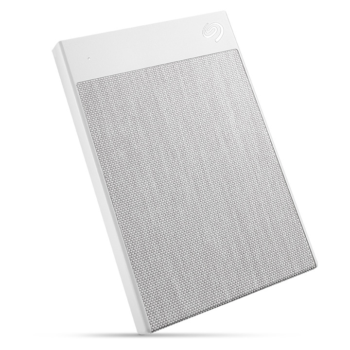 SEAGATE Backup Plus Ultra Touch Festplatte, 2 TB HDD, 2,5 Zoll, extern, Weiß