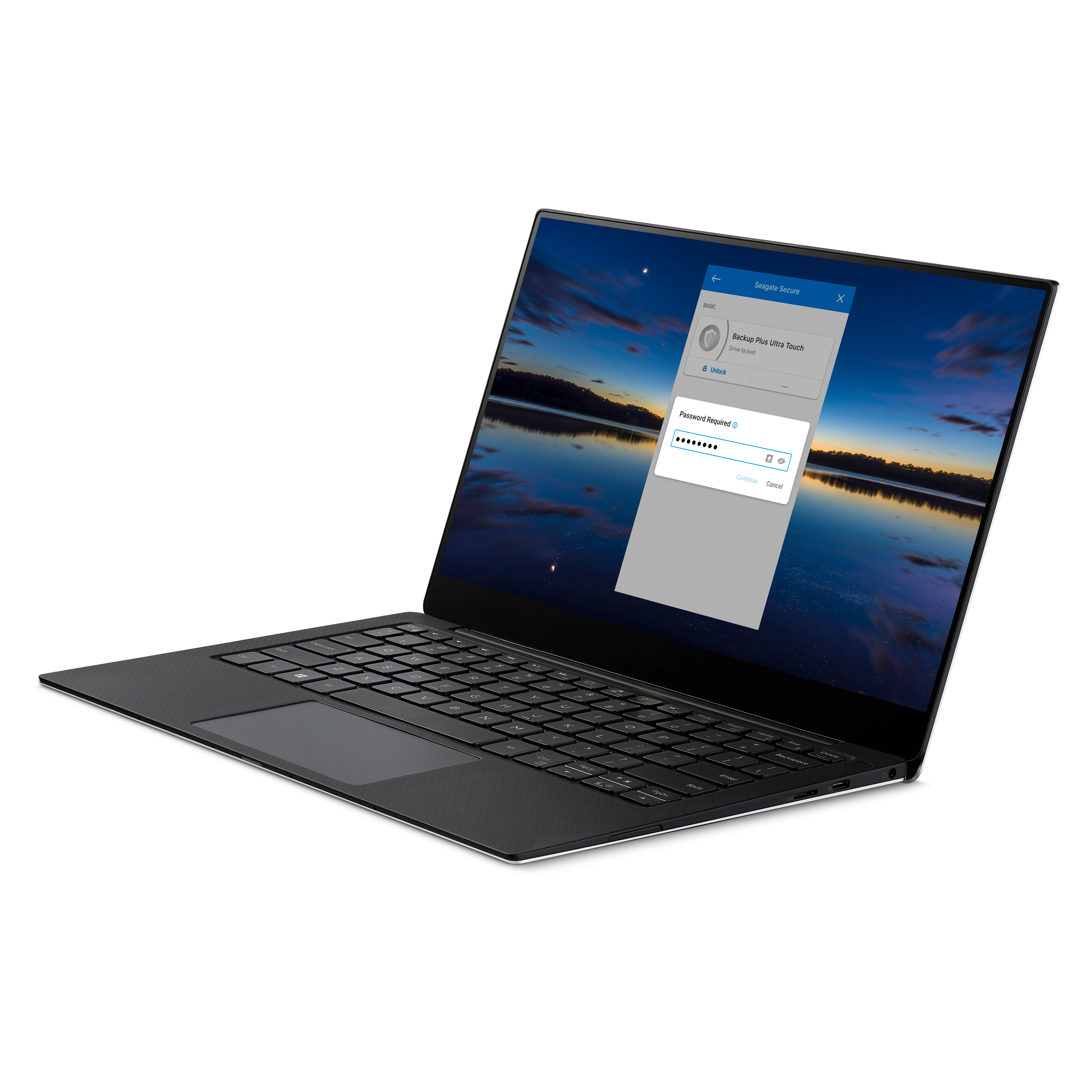 SEAGATE Backup Plus Ultra Touch Festplatte, 1 TB HDD, 2,5 Zoll, extern, Weiß
