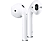 APPLE AirPods (2019) 2nd Gen. - Écouteurs True Wireless avec boîtier de charge (In-ear, Blanc)