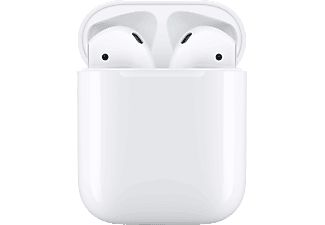 APPLE AirPods (2019) 2nd Gen. - Écouteurs True Wireless avec boîtier de charge (In-ear, Blanc)