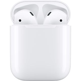 APPLE AirPods (2019) 2nd Gen. - Écouteurs True Wireless avec boîtier de charge (In-ear, Blanc)