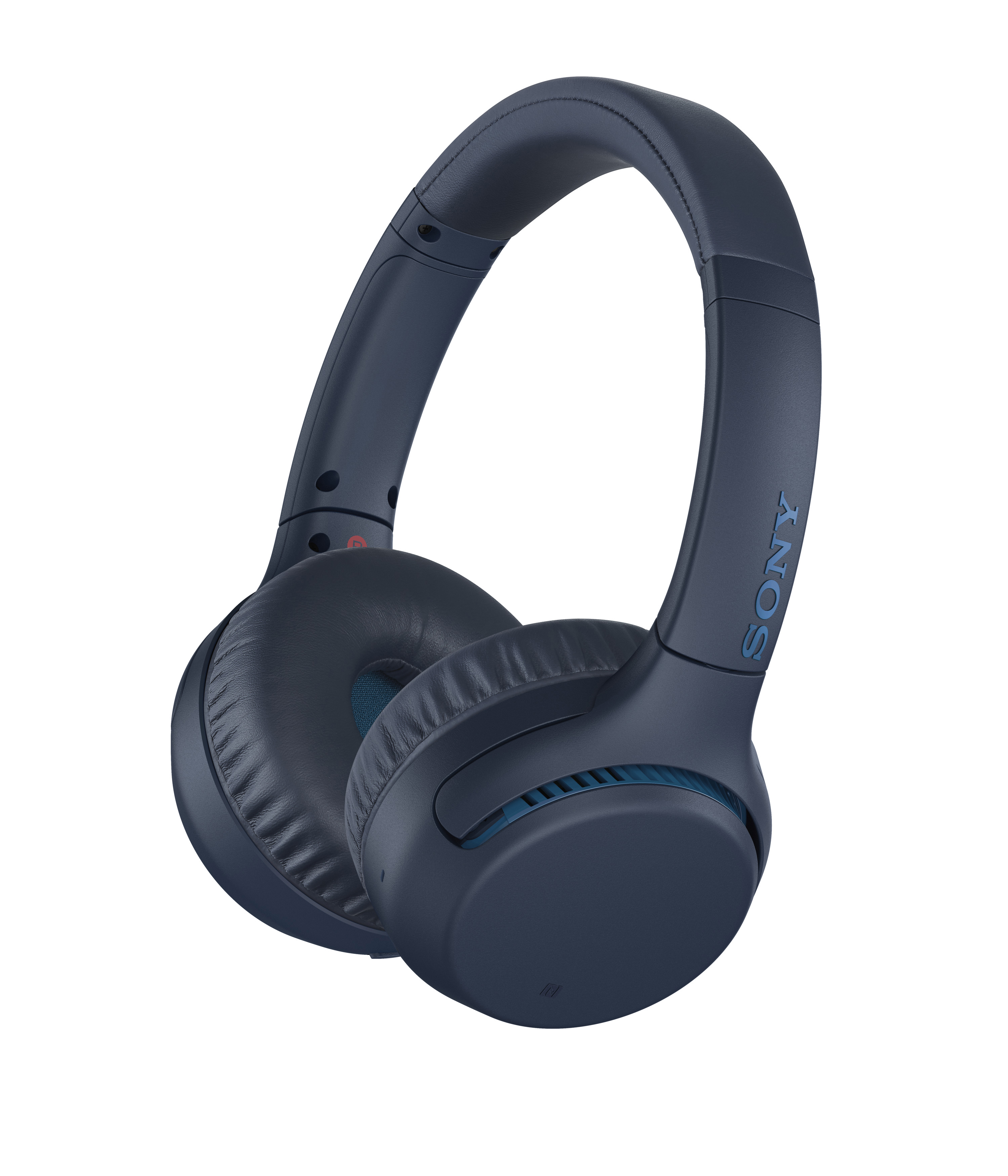 SONY Bluetooth WH-XB700, On-ear Blau Kopfhörer