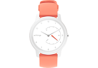 WITHINGS Move, Smartwatch, 200 mm, Weiß/Coral