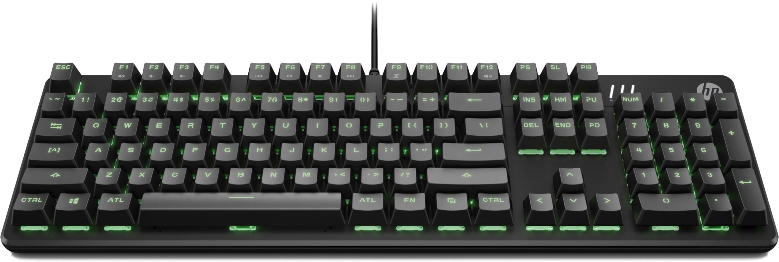 HP Pavilion Gaming Keyboard 500, USB, DE (3VN40AA#ABD)