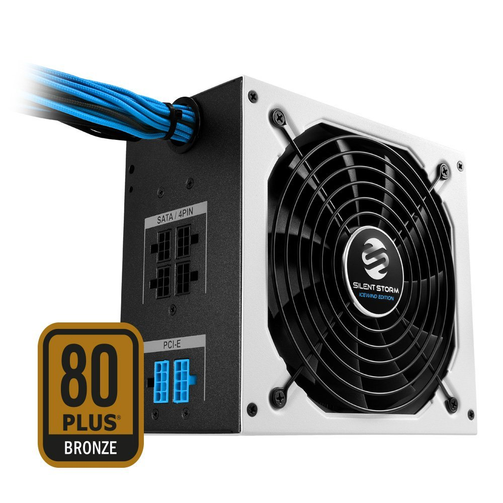 Fuente Alimentación - Sharkoon Silentstorm Icewind, 650W, Protección sobrecalentamiento