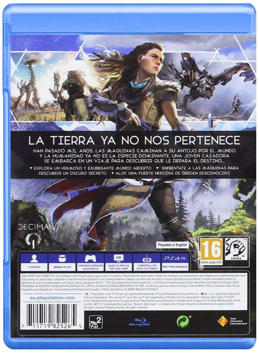 PS4 Horizon Zero Dawn