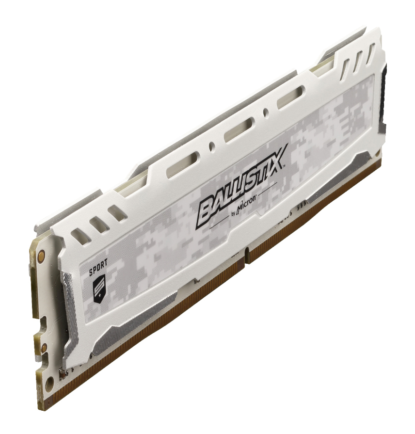 BALLISTIX Sport LT 8 GB (1 x 8 GB) Kit 3000 DIMM SR weiß Arbeitsspeicher 8 GB DDR4
