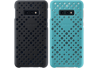 SAMSUNG Galaxy S10E Pattern cover Fekete/Zöld (OSAM-EF-XG970CBEG)