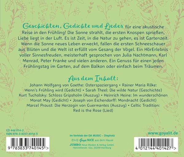 VARIOUS - Mein Garten,Mein - Un (CD) Paradies.Geschichten,Lieder