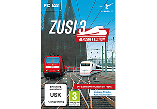 Zusi 3 Aerosoft Edition + Strecke Köln-Düsseldorf  - PC - Tedesco