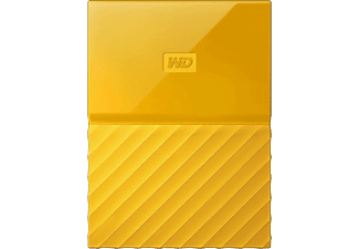 WESTERN DIGITAL My Passport™ - Festplatte (HDD, 2 TB, Gelb)