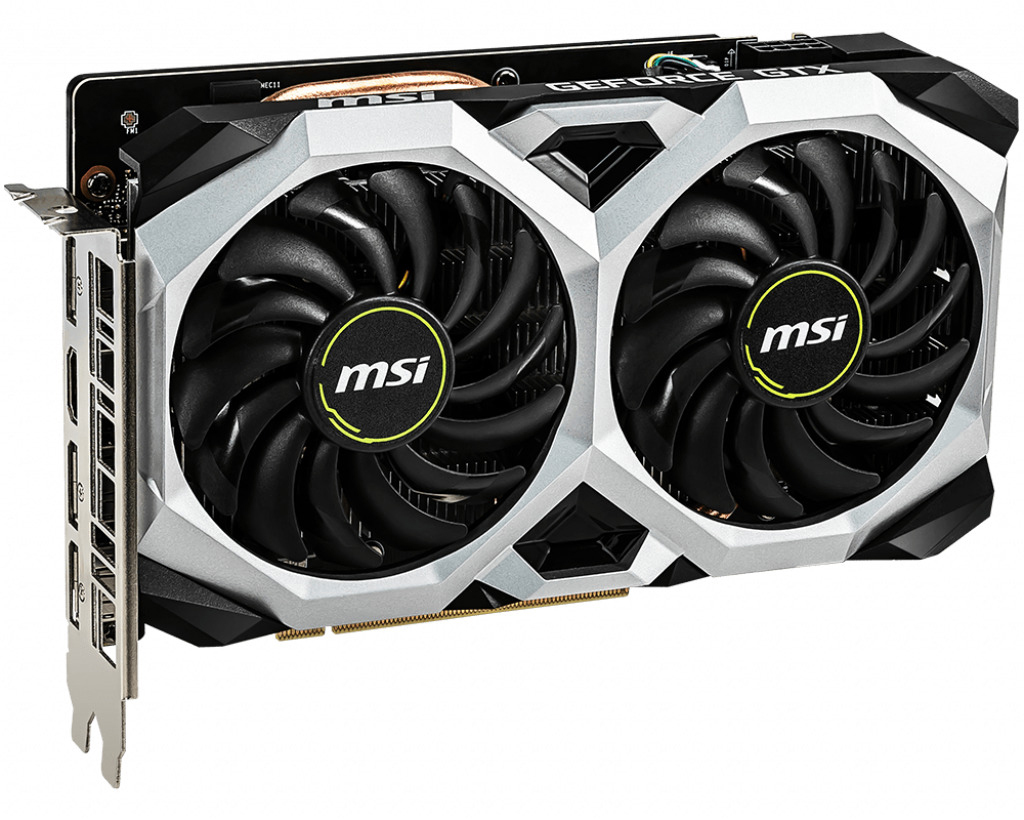 MSI GeForce® GTX 1660 Ventus XS OC 6GB (V379-013R) (NVIDIA, Grafikkarten)