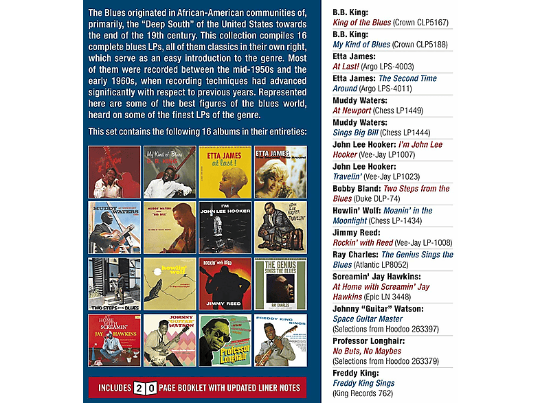 Thumbnail - VARIOUS - An Easy Introduction To The Blues (CD)