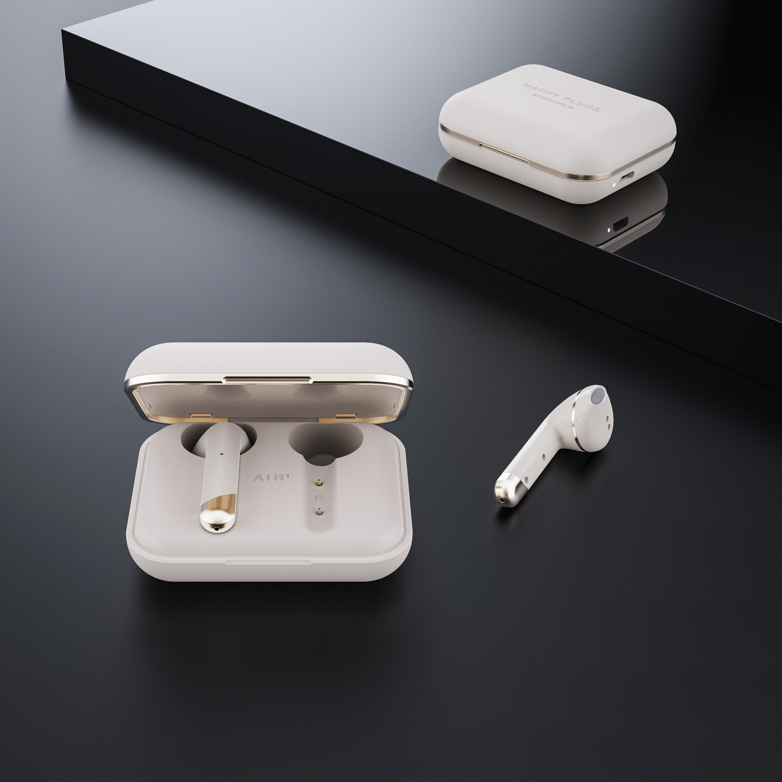 HAPPY PLUGS Air 1 Goud
