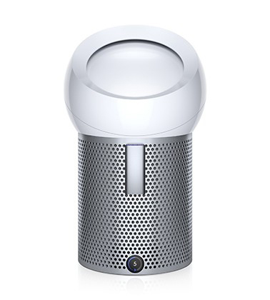 DYSON 275910-01 Cool Borosilikatglas BP01 Weiß/Silber und HEPA-Filter (40 mit Fasern Me Watt, ein Aktivkohlefilter) Luftreiniger Pure aus