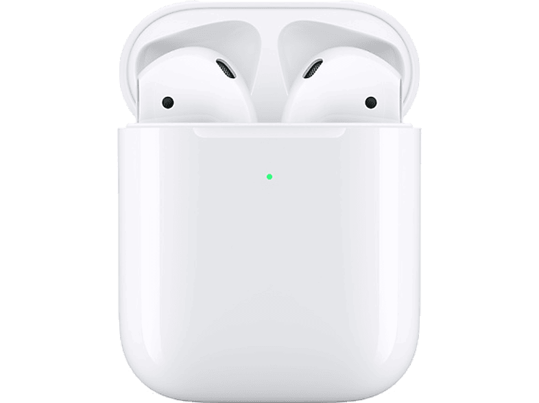 APPLE Draadloze oortjes AirPods 2 + draadloze oplaaddoos (MRXJ2ZM/A)