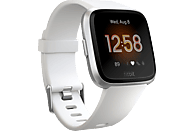 FITBIT Versa Lite Smartwatch Aluminium Kunststoff, S,L, Weiß/Silber