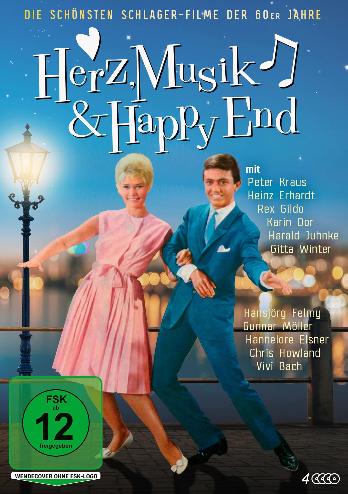 Schlager-Filme der 60er & schönsten Jahre - Die Happy DVD Herz, End Musik
