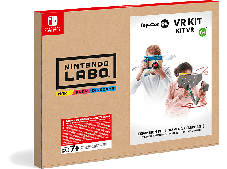 NINTENDO VR-Kit Toy-Con 04  - Uitbreidingsset 1 (Fototoestel + Olifant)