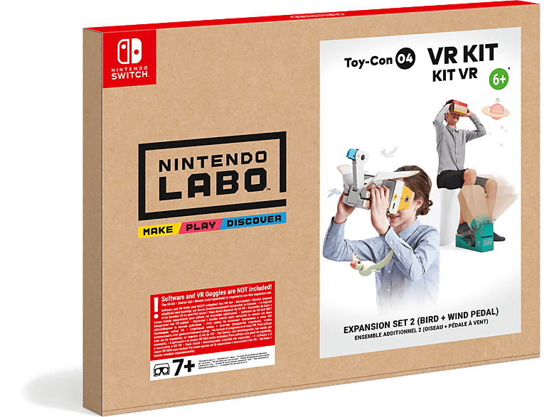 NINTENDO VR-Kit Toy-Con 04  - Uitbreidingsset 2 (Vogel + Windpedal)