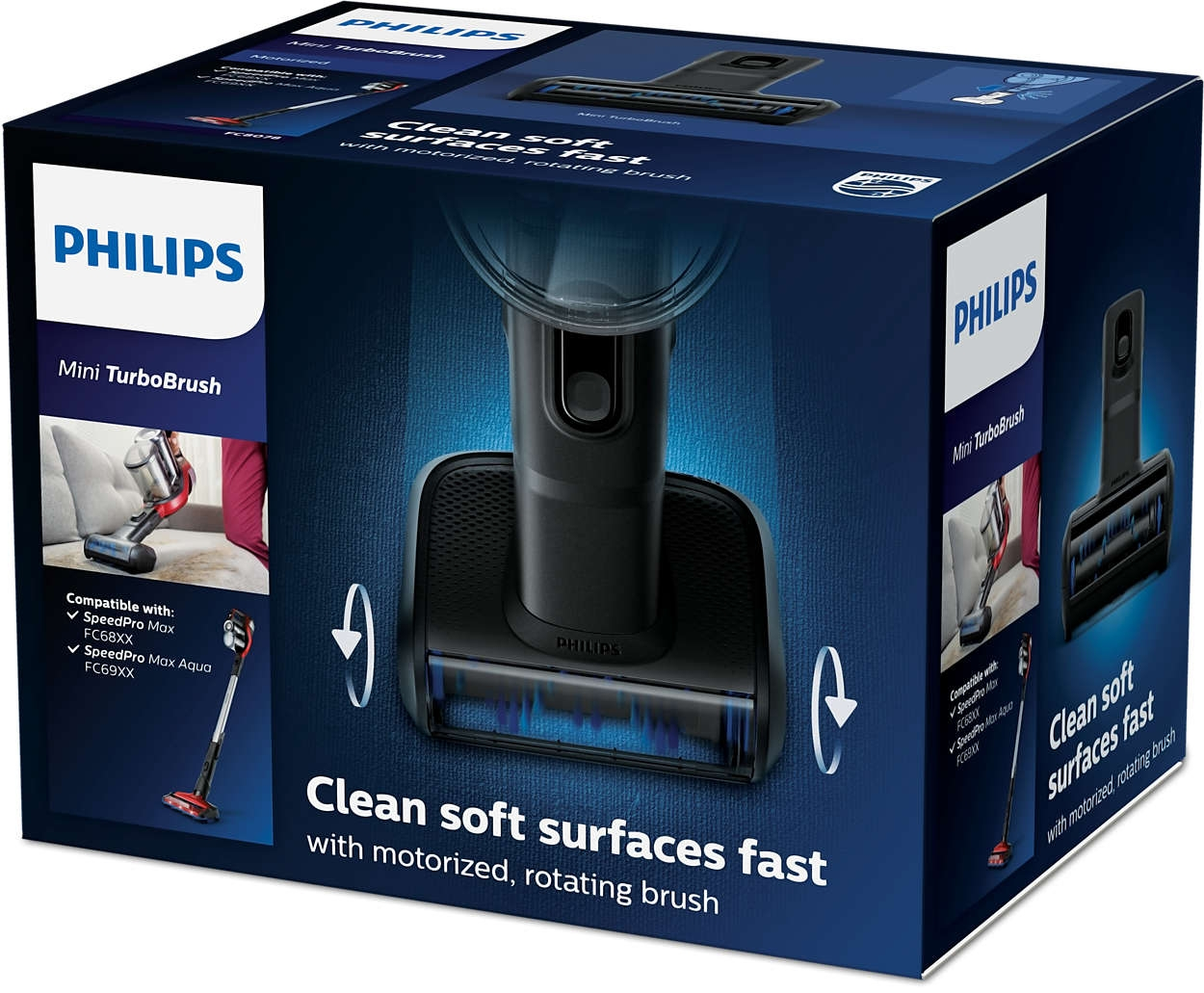 PHILIPS FC8071/01 Mini-Turbobürste für SpeedPro Max