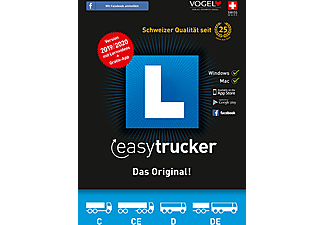 easytrucker 2019/20 Examen théorique pour camions (Cat. C/CE+D/DE) - PC - Allemand, Français, Italien