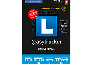 easytrucker 2019/20 Theorieprüfung für Lastwagen (Kat. C/CE+D/DE) - PC - Deutsch, Französisch, Italienisch