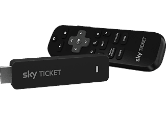SKY Ticket inklusive 3 Monate Entertainment TV Stick, Schwarz