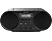 SONY ZS-PS55B CD-Boombox - Digitaler Radio-Tuner (DAB+, FM, Schwarz)