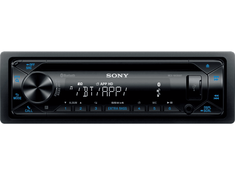 Grens herten Toezicht houden Acheter SONY MEX-N4300BT Autoradio | MediaMarkt