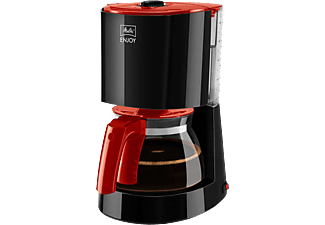 MELITTA 216239 ENJOY BLACK/RED - Macchina da caffè filtro (Nero/Rosso)