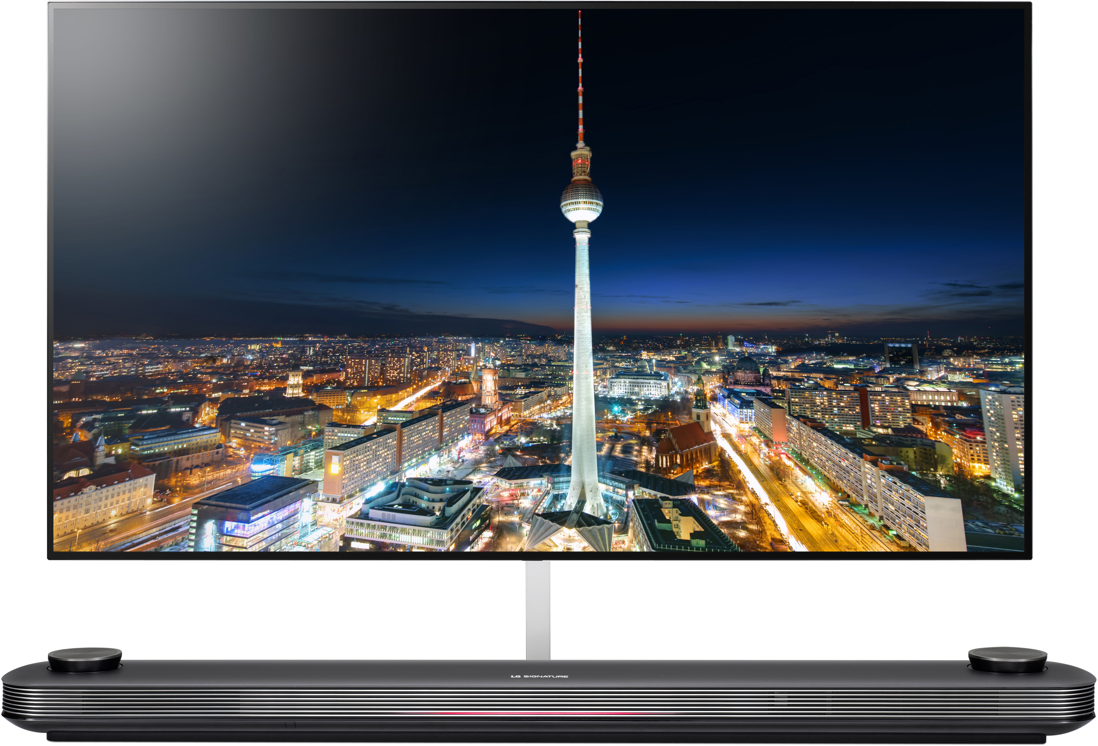 LG SIGNATURE OLED77W9PLA OLED TV (Flat, 77 Zoll / 196 cm, UHD 4K, SMART TV, webOS 4.5 (AI ThinQ))