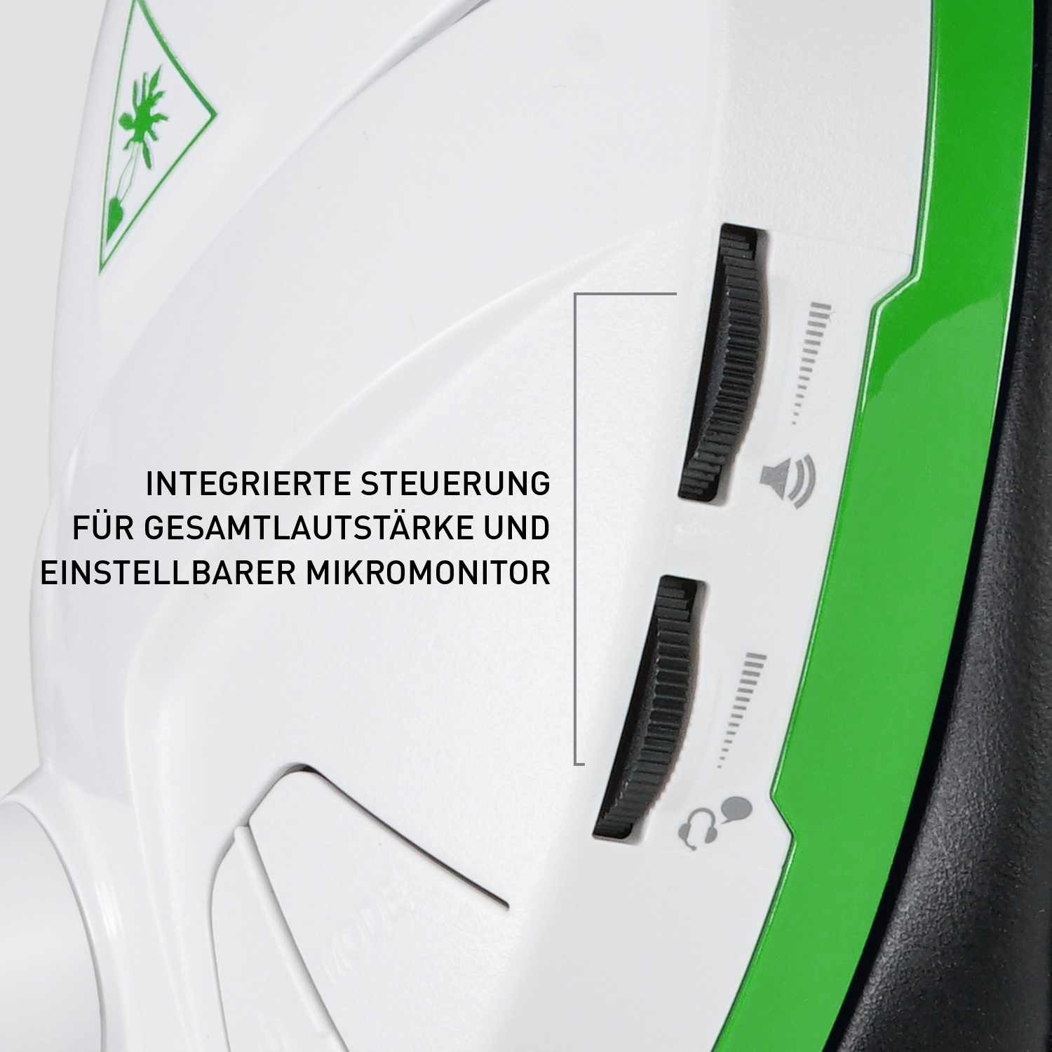 TURTLE BEACH Stealth 600 White, Over-ear Gaming Headset Weiß/Grün