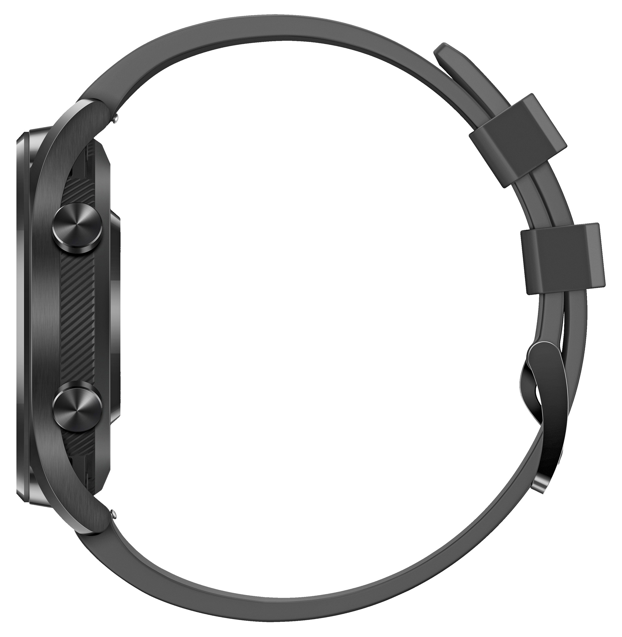 HUAWEI Watch GT Elegant Smartwatch Metall Fluorelastomer, 130-190 mm, Schwarz