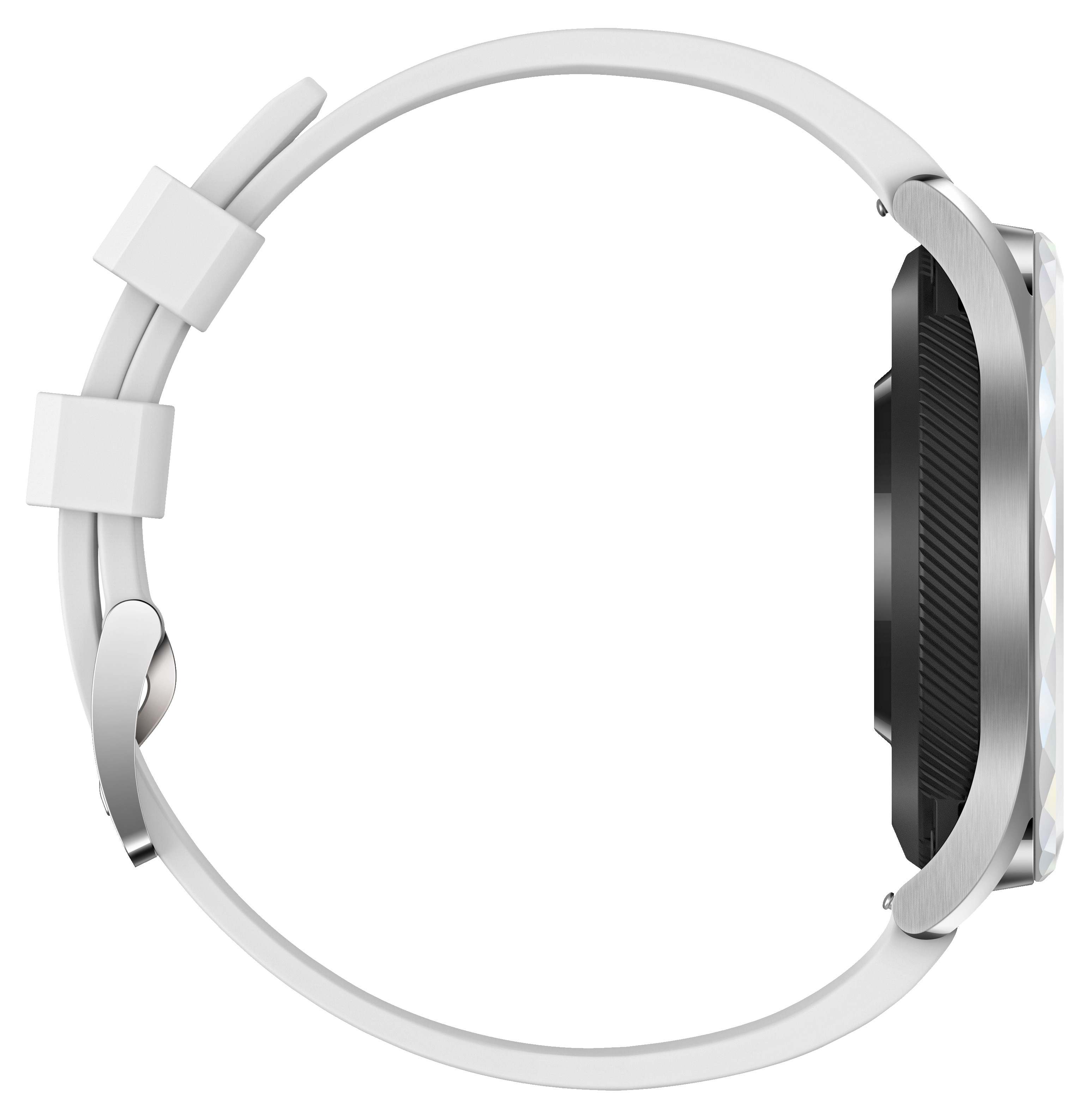 HUAWEI Watch GT Elegant Smartwatch Metall Fluorelastomer, 130-190 mm, Weiß