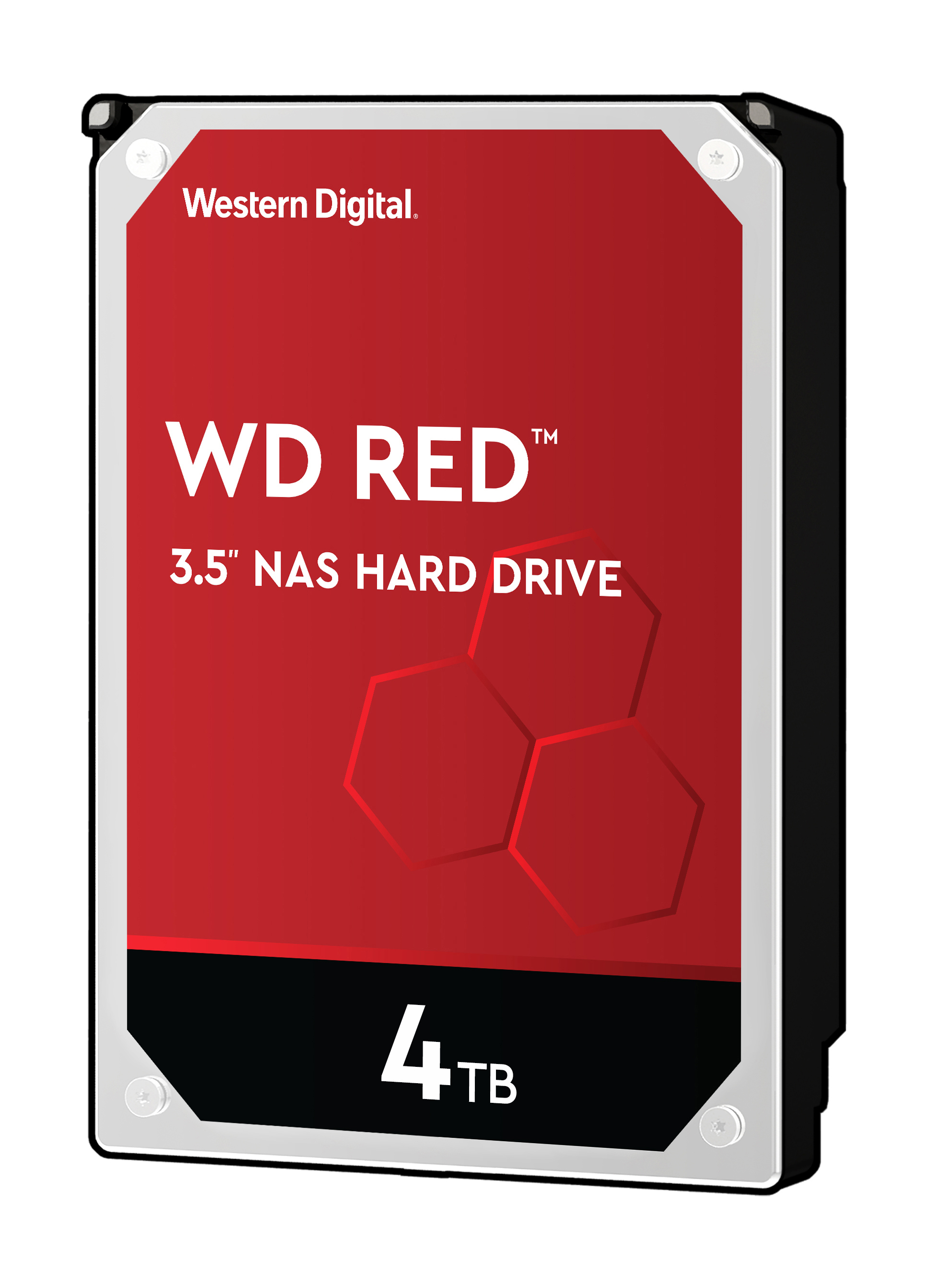 WD Red™ Festplatte, 4 TB HDD SATA 6 Gbps, 3,5 Zoll, intern