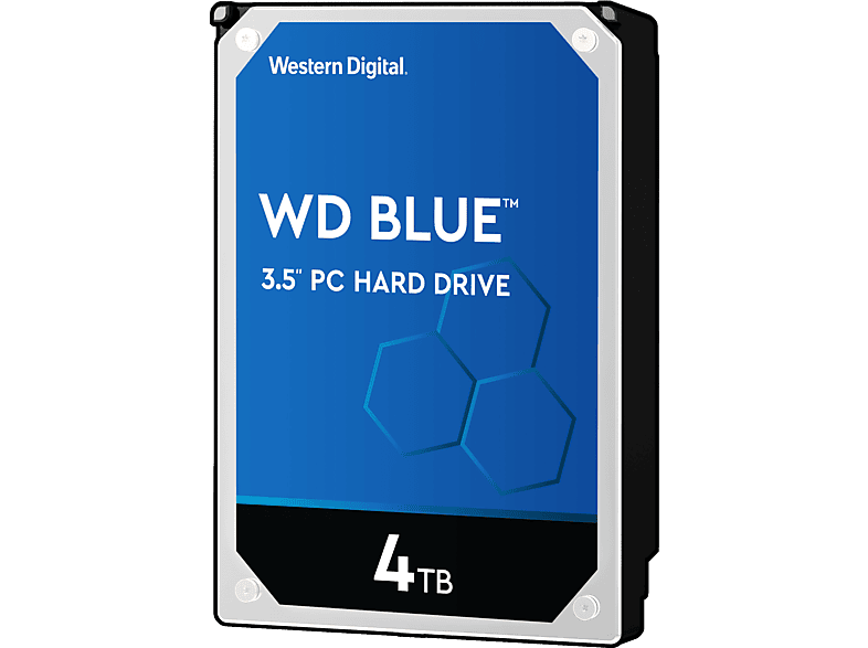 WD Blue™ Festplatte Bulk, 4 TB HDD SATA 6 Gbps, 3,5 Zoll, intern