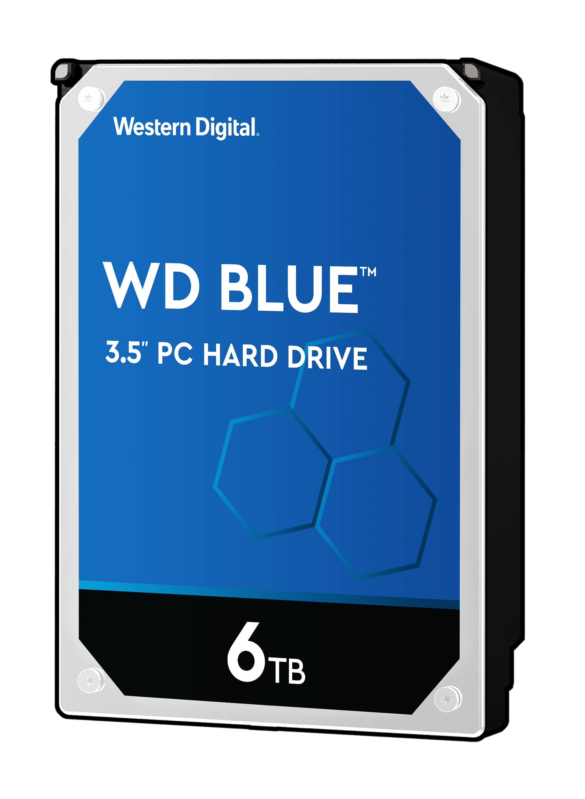 WD Blue™ HDD BULK Festplatte Bulk, 6 TB HDD SATA 6 Gbps, 3,5 Zoll, intern