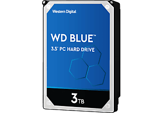WD Blue™ Festplatte Bulk, 3 TB HDD SATA 6 Gbps, 3,5 Zoll, intern