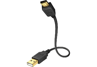 INAKUSTIK Premium High Speed USB 2.0, USB A - USB mini A, 1,0 m kábel (01070011)