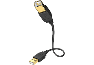 INAKUSTIK Premium High Speed USB 2.0, USB A - USB B, 2,0 m kábel (01070002)