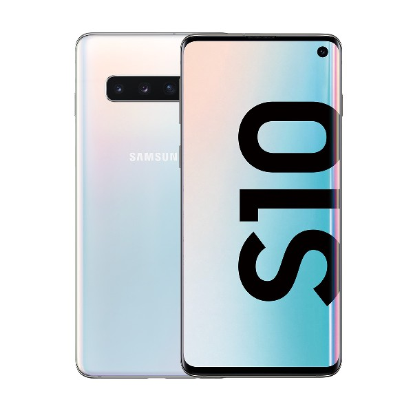 Móvil - Samsung Galaxy S10, Blanco, 128 GB, 8 GB RAM, 6.1" QHD+, Exynos 9 9821, 3400 mAh, Android