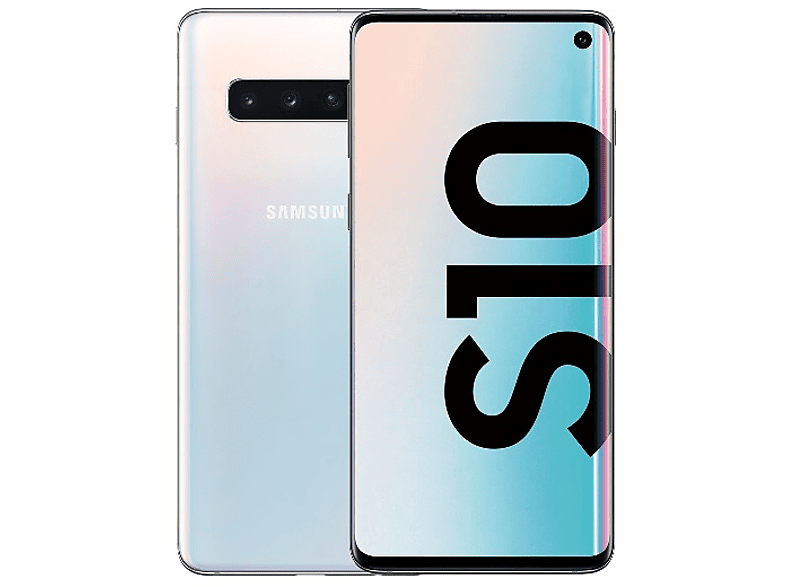 Móvil - Samsung Galaxy S10, Blanco, 128 GB, 8 GB RAM, 6.1" QHD+, Exynos 9 9821, 3400 mAh, Android