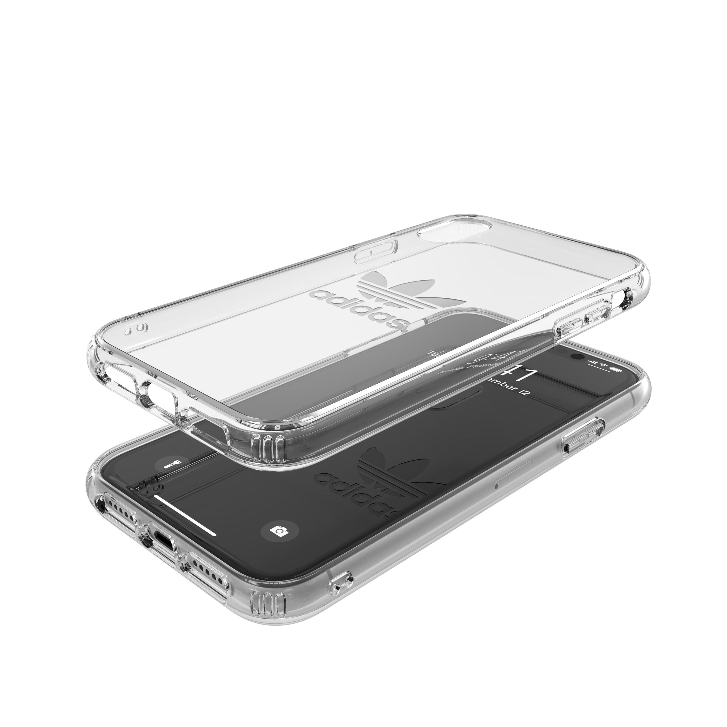 ADIDAS ORIGINALS Snap Case, Backcover, Apple, iPhone X, iPhone XS, Transparent