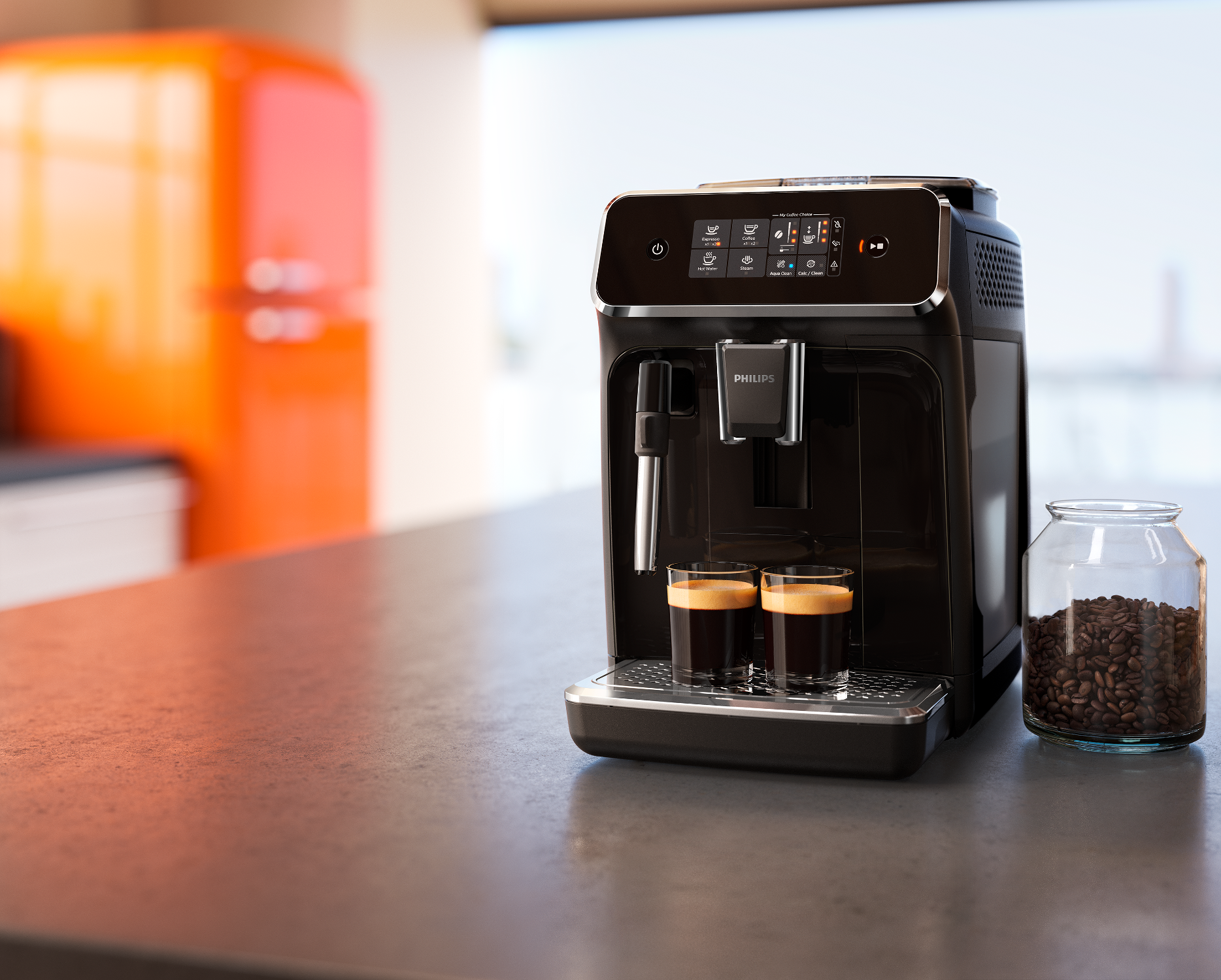 PHILIPS  Machine expresso Series 2200 (EP2221/40) - Machine expresso full automatique - Noir