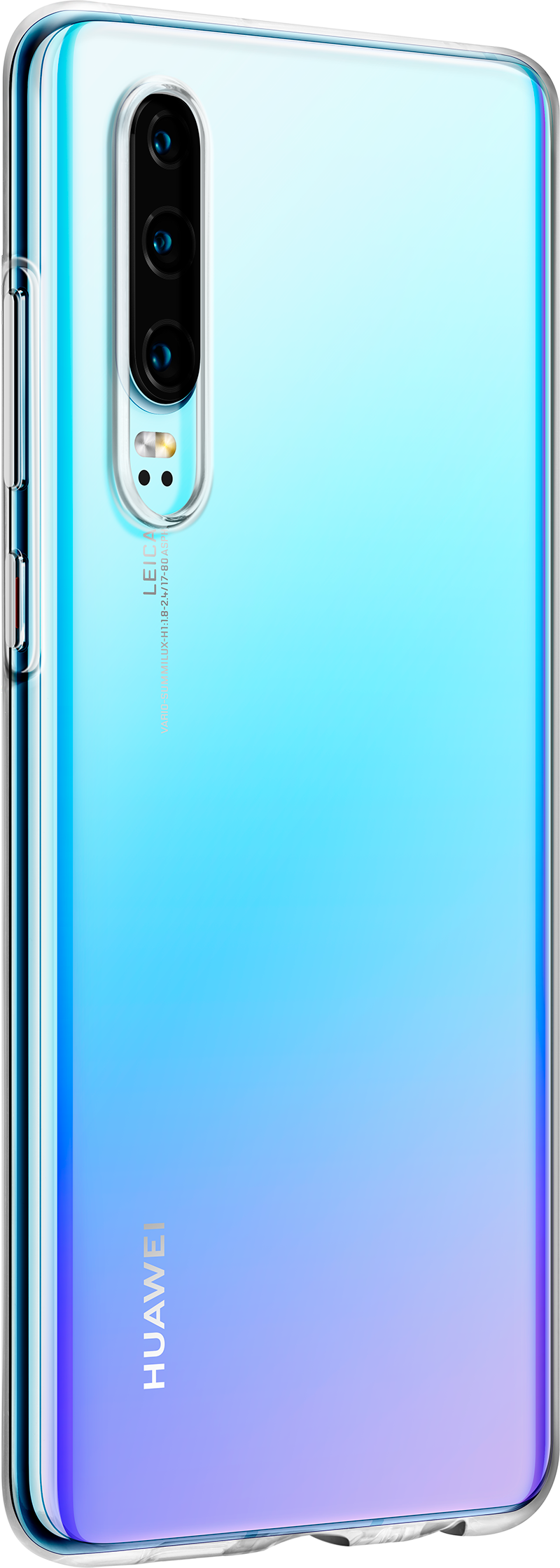 HUAWEI P30, PU case, transparent fairyland pink – d.o.o
