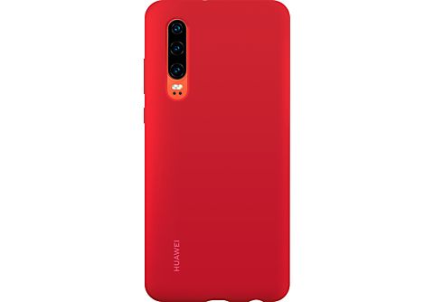 HUAWEI P30 Silicone Car Case Rood